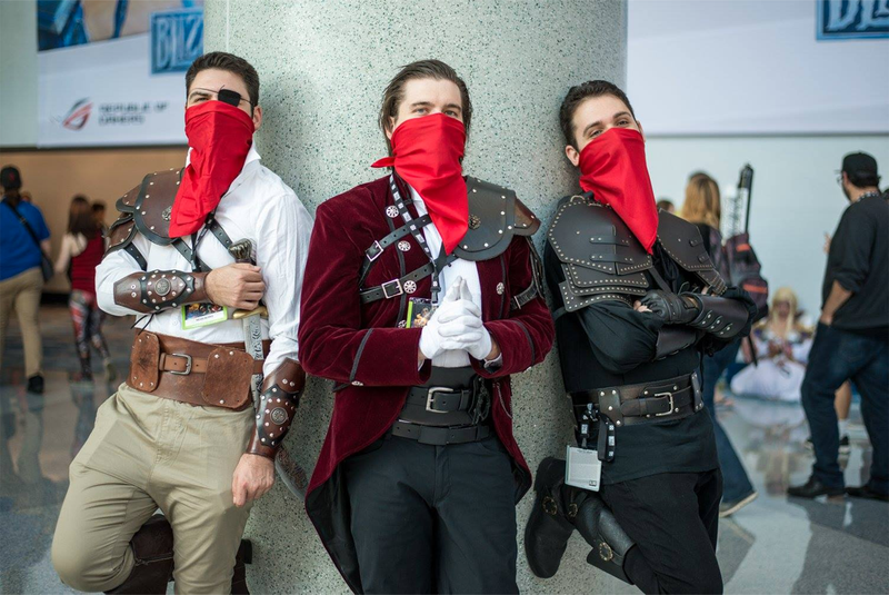 Members of the Defias Brotherhood from World of Warcraft.